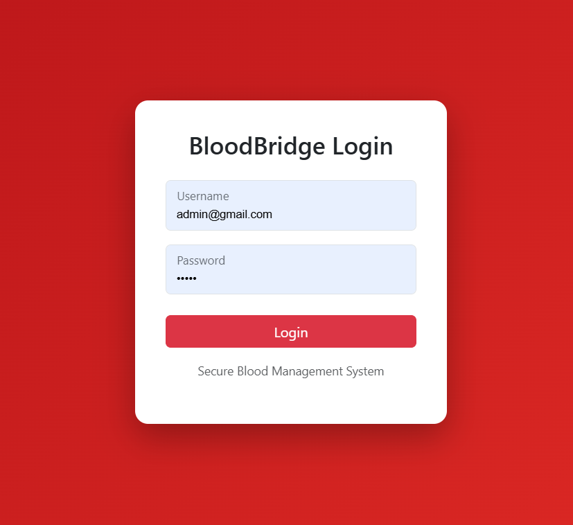 Login Page
